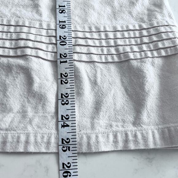 Belle Chiara girls ecru cotton sleeveless dress with lace collar size 6 - Picture 5 of 10